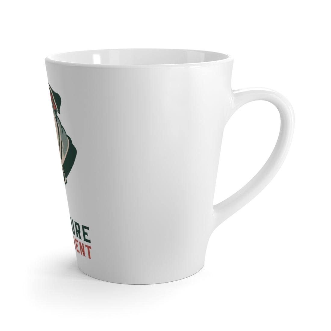 Right side | English Bulldog Furniture Department Latte Mug