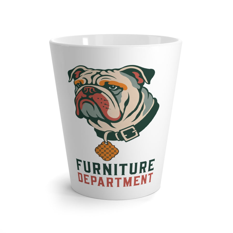 English Bulldog Furniture Department Latte Mug