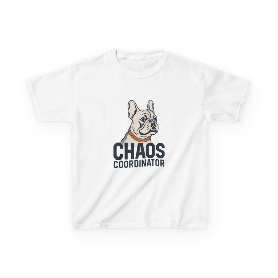 French Bulldog "Chaos Coordinator" Kids Tee