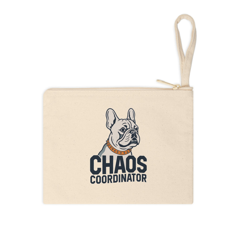 French Bulldog Frenchie Chaos Coordinator Accessory Pouch