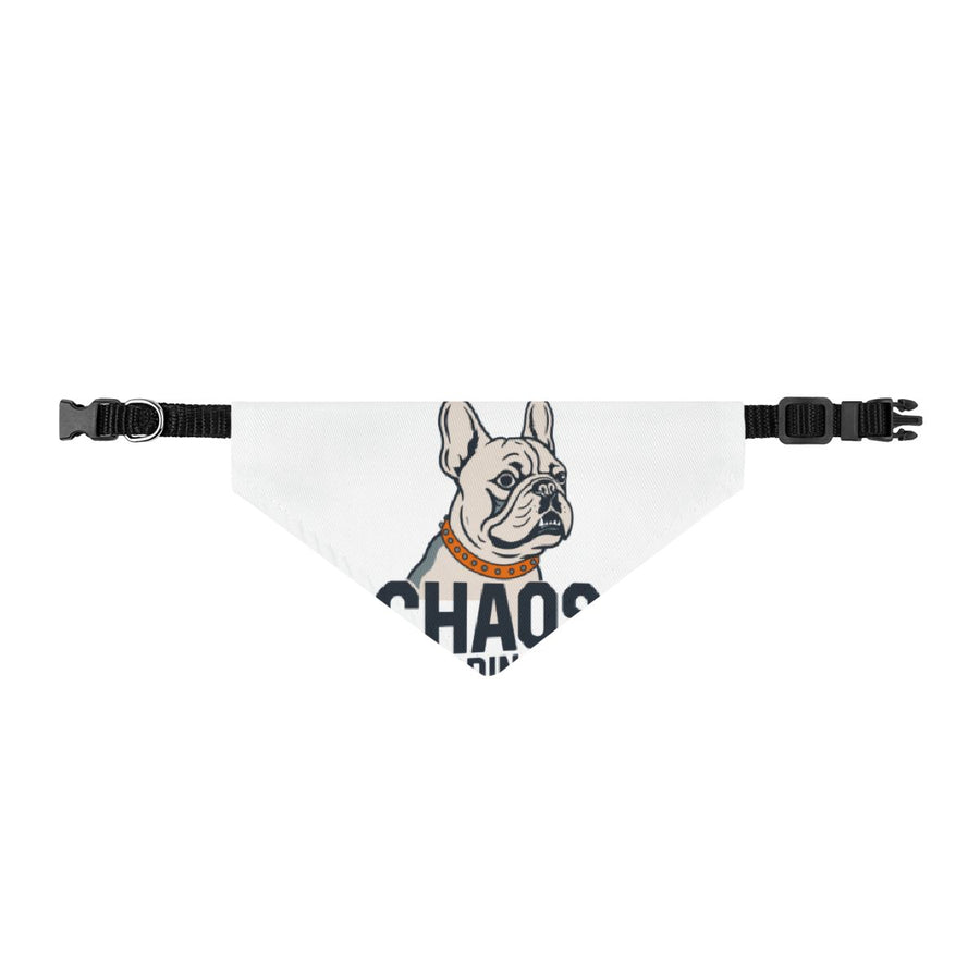French Bulldog Frenchie Chaos Coordinator Clip-On Bandana