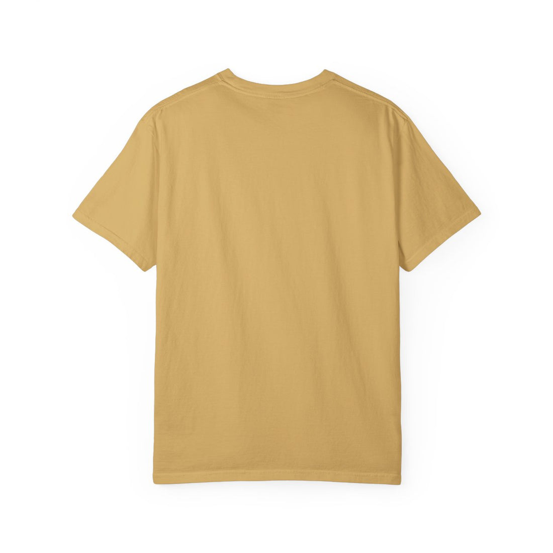 Mustard — Back | German Shepherd 'Unpaid Security' Garment-Dyed Tee