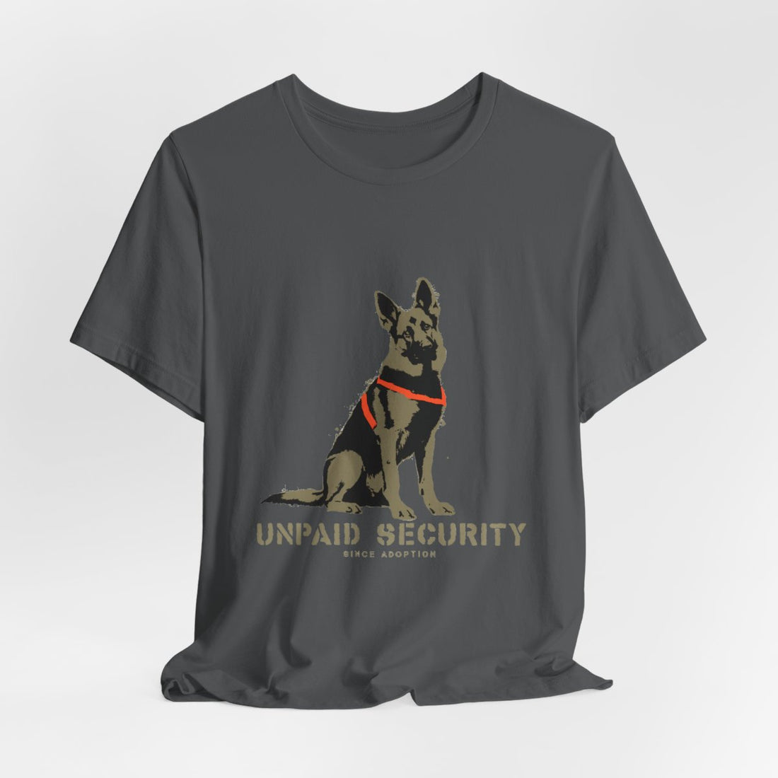 Asphalt — Hanging | German Shepherd 'Unpaid Security' Tee