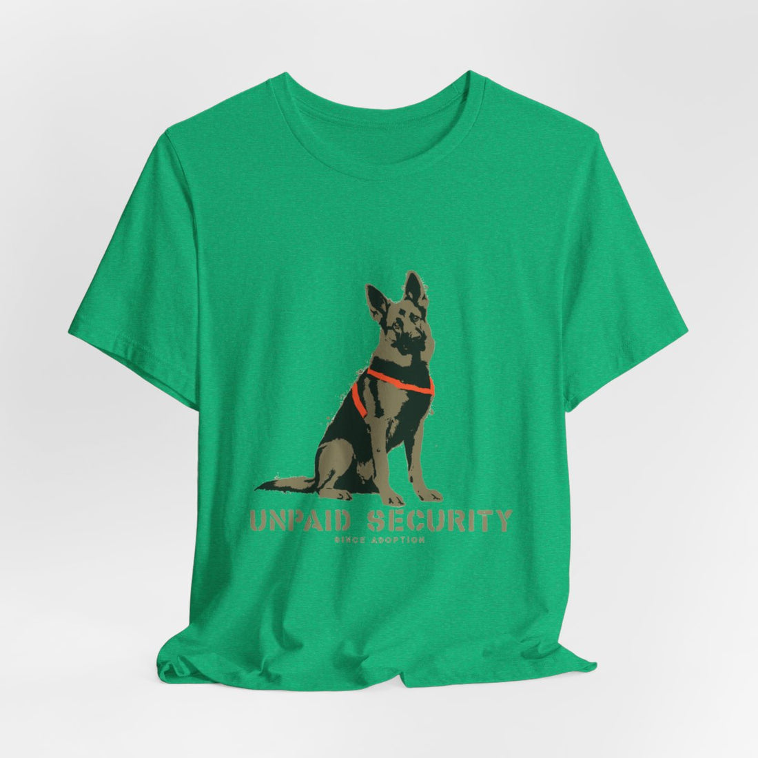 Heather Kelly — Hanging | German Shepherd 'Unpaid Security' Tee