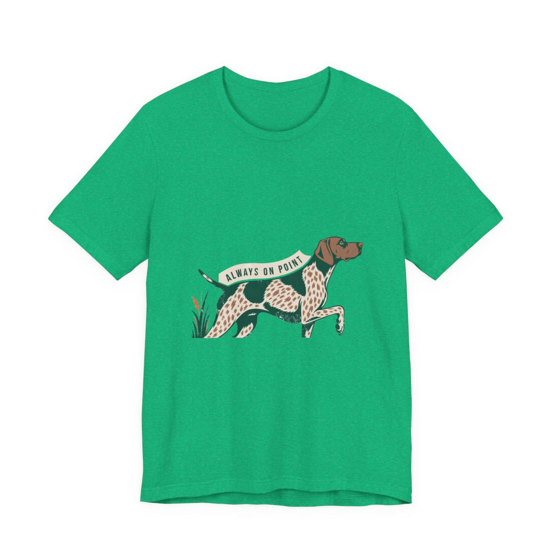Heather Kelly — Front | German Shorthaired Pointer 'Always On Point' Tee