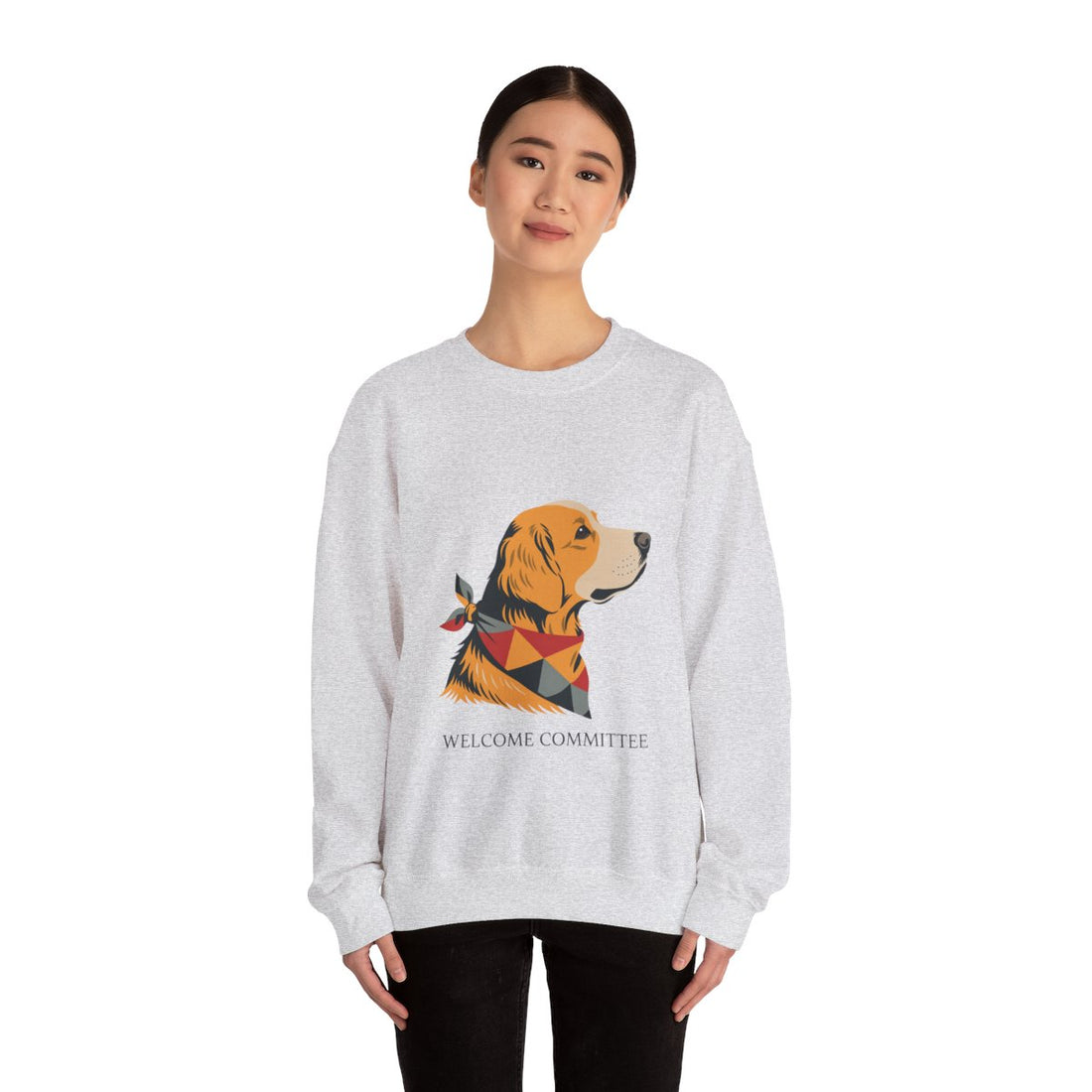 Ash — Lifestyle | Golden Retriever Welcome Committee Crewneck