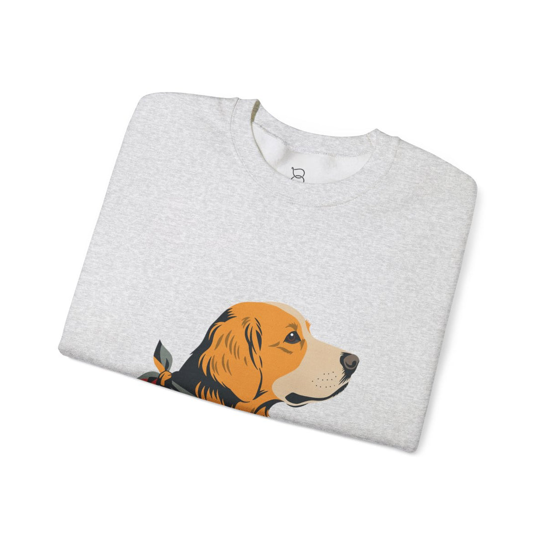 Ash — Folded | Golden Retriever Welcome Committee Crewneck