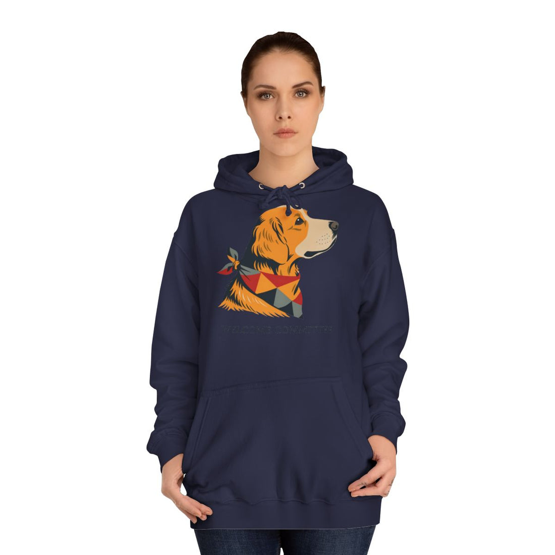 Oxford Navy — Lifestyle | Golden Retriever Welcome Committee Hoodie