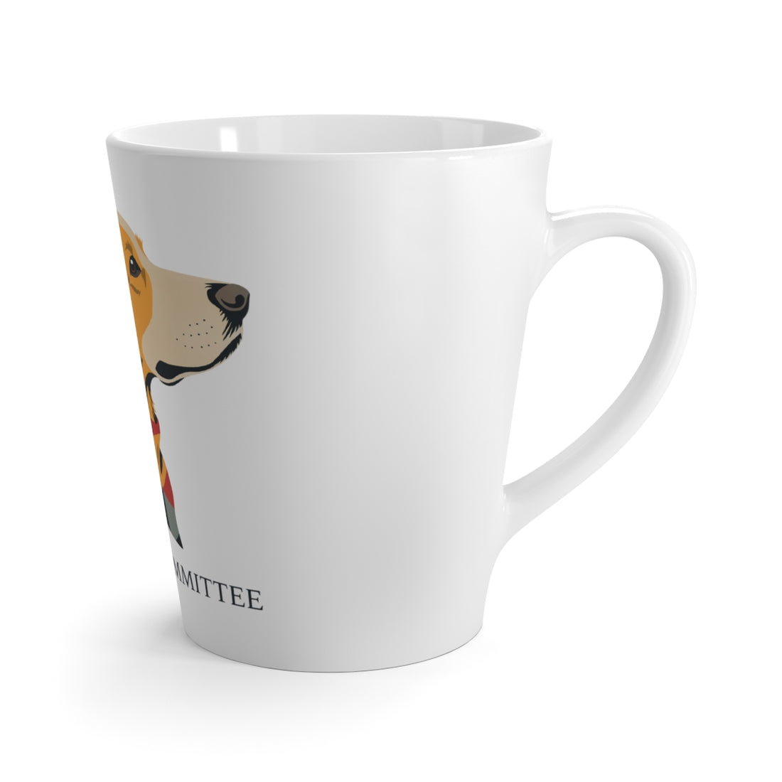Right side | Golden Retriever Welcome Committee Latte Mug