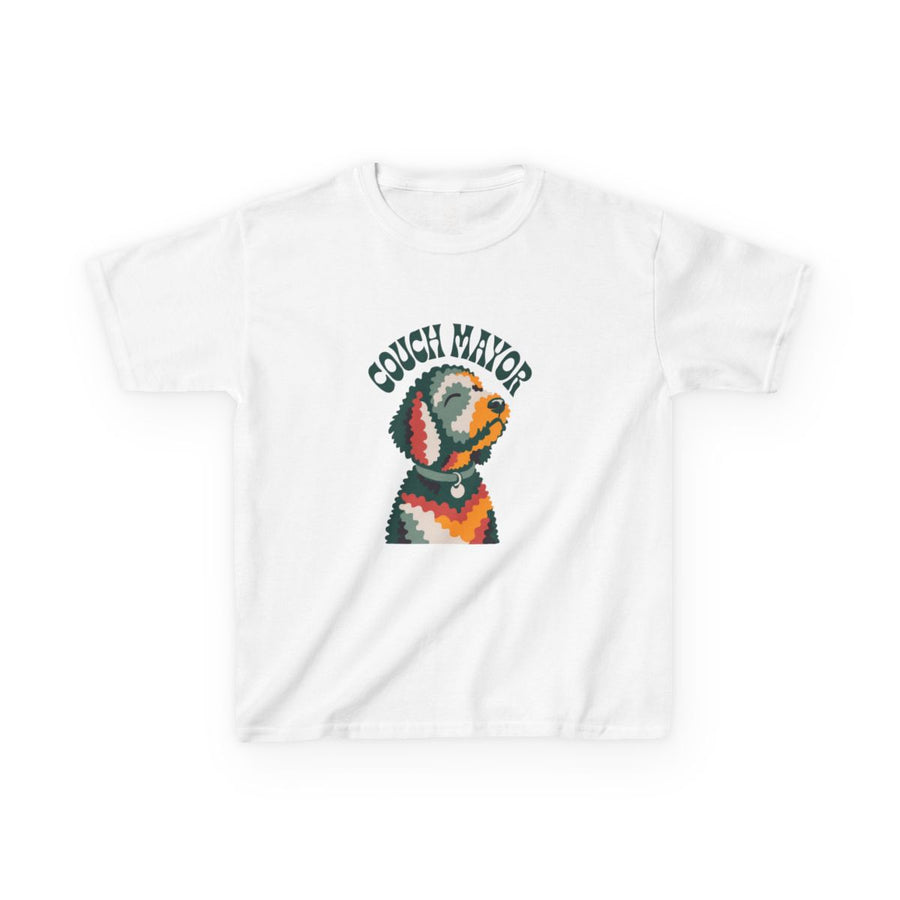 Goldendoodle "Couch Mayor" Kids Tee