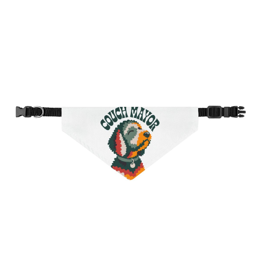 Goldendoodle Loaf Couch Mayor Clip-On Bandana