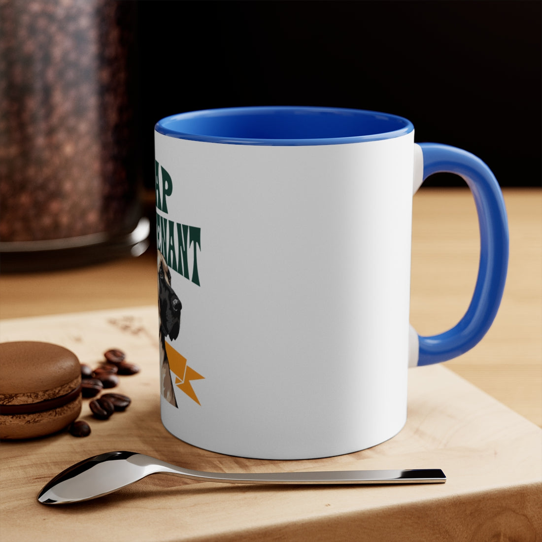 Blue — Lifestyle | Great Dane Lap Lieutenant Accent Mug
