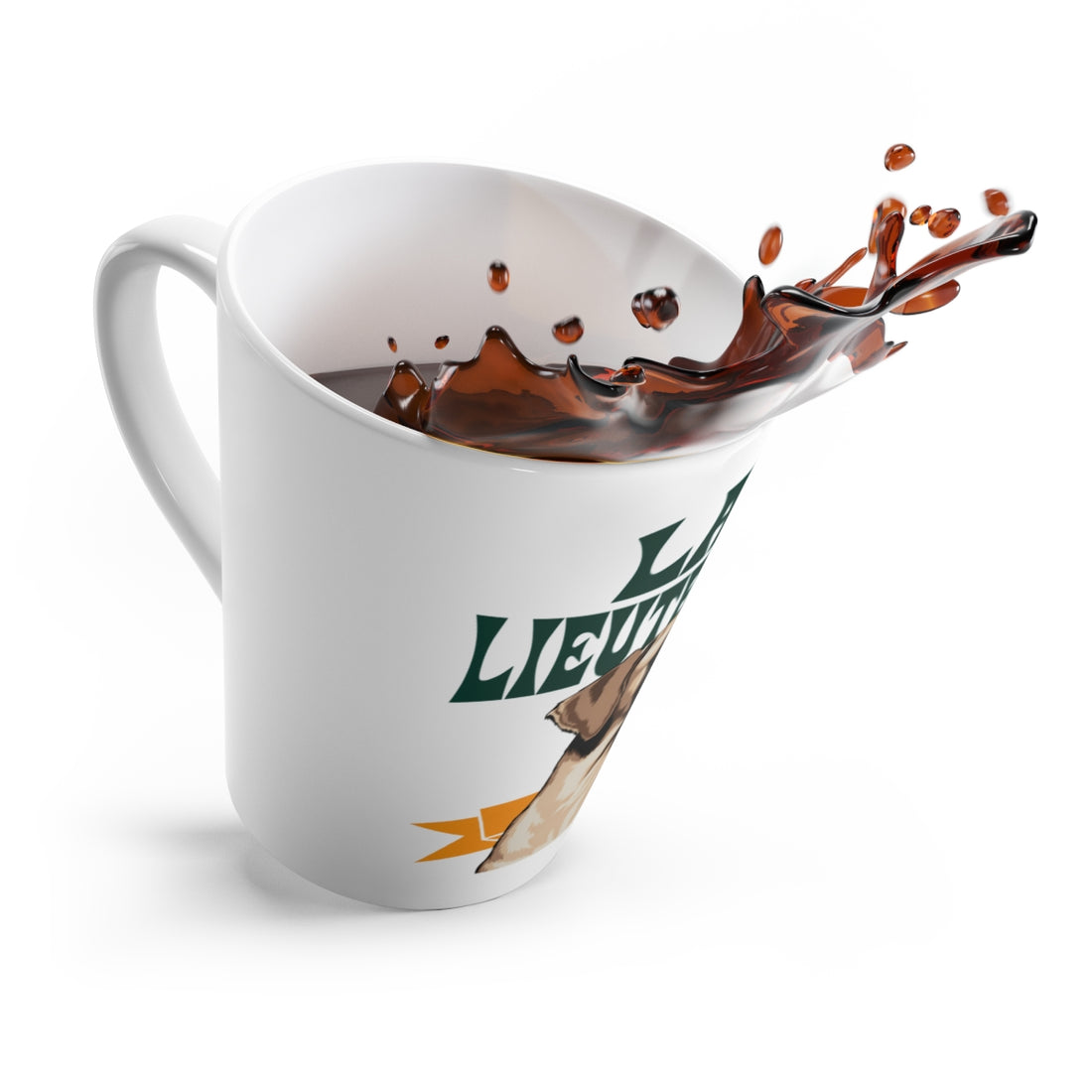 Lifestyle | Great Dane Lap Lieutenant Latte Mug