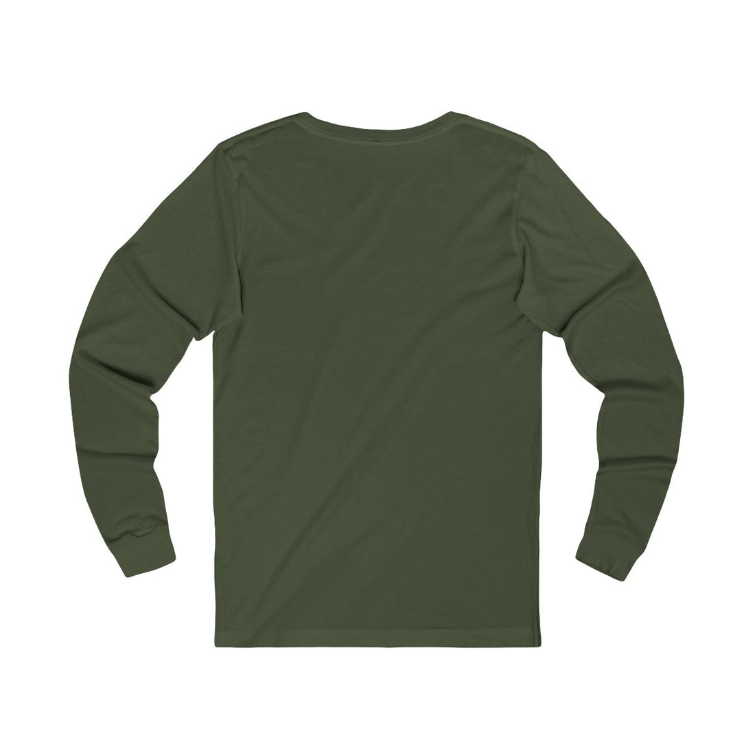 Military Green — Back | Great Dane "Lap Lieutenant" Long Sleeve Tee