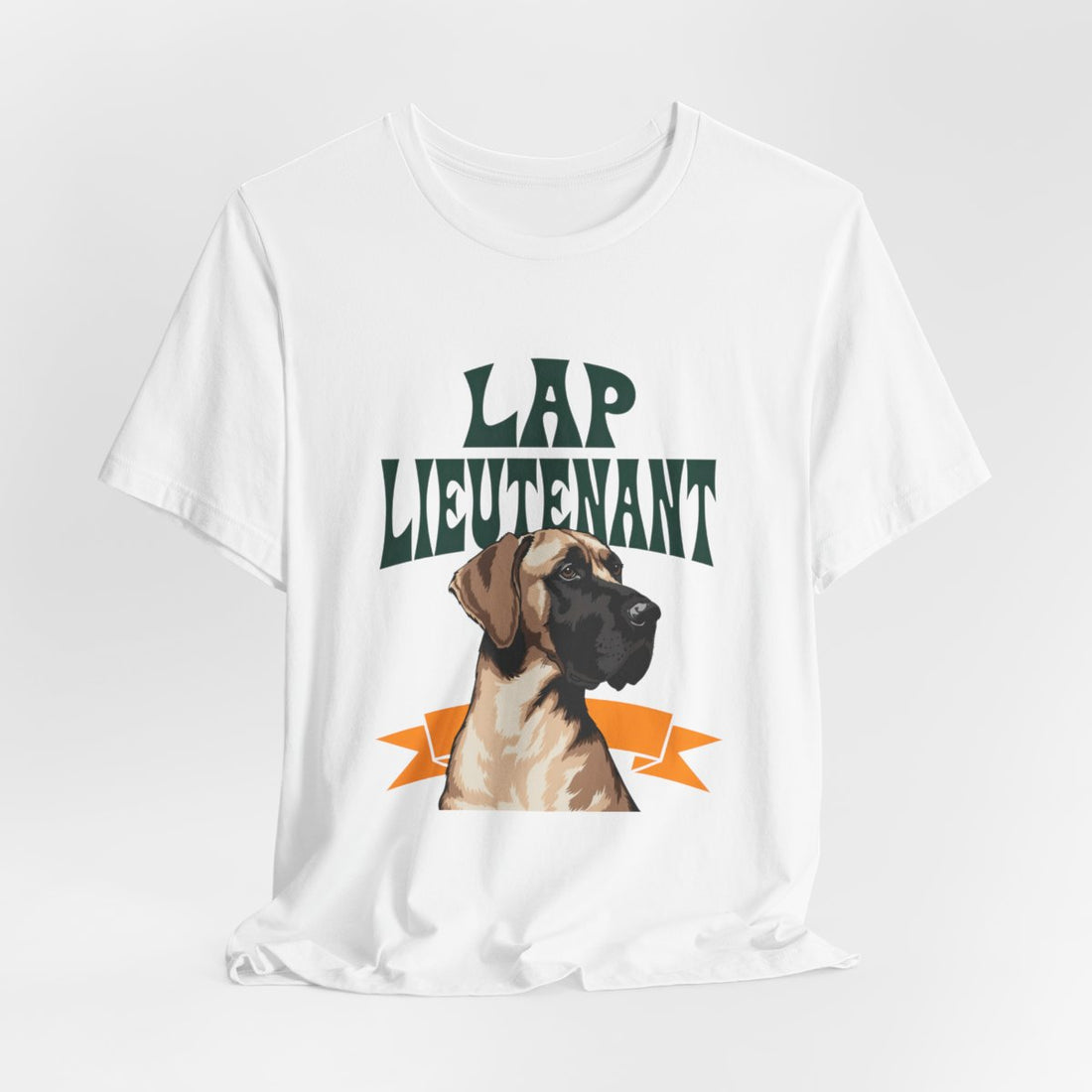 White — Hanging | Great Dane "Lap Lieutenant" Men's Tee
