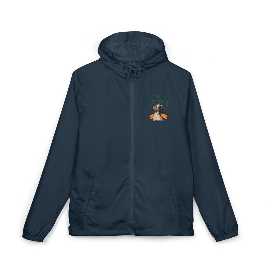 Classic Navy — Front | Great Dane "Lap Lieutenant" Windbreaker