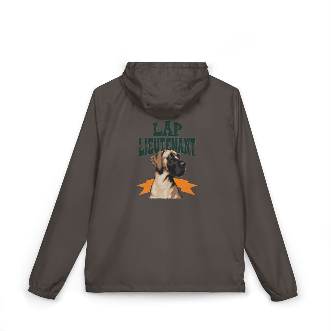 Graphite — Back | Great Dane "Lap Lieutenant" Windbreaker