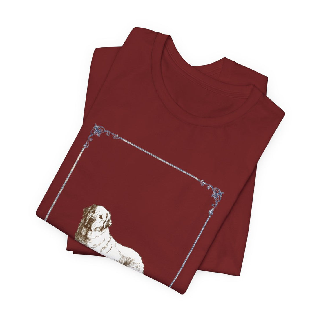 Cardinal — Folded | Great Pyrenees 'Night Shift Supervisor' Tee