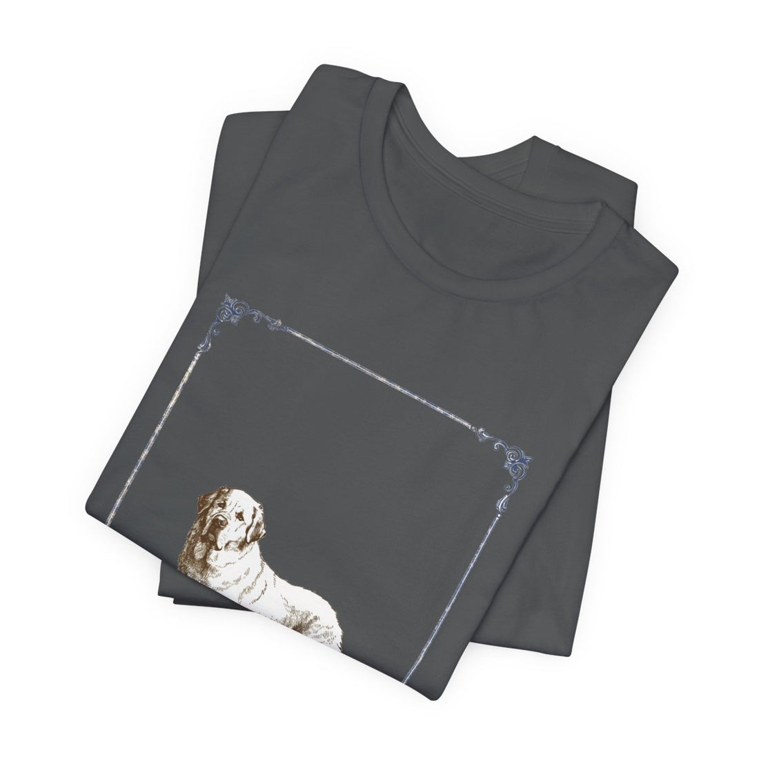 Asphalt — Folded | Great Pyrenees 'Night Shift Supervisor' Tee