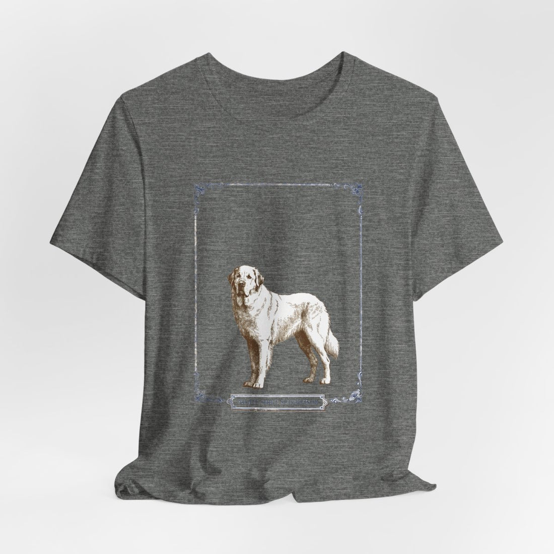 Deep Heather — Hanging | Great Pyrenees 'Night Shift Supervisor' Tee