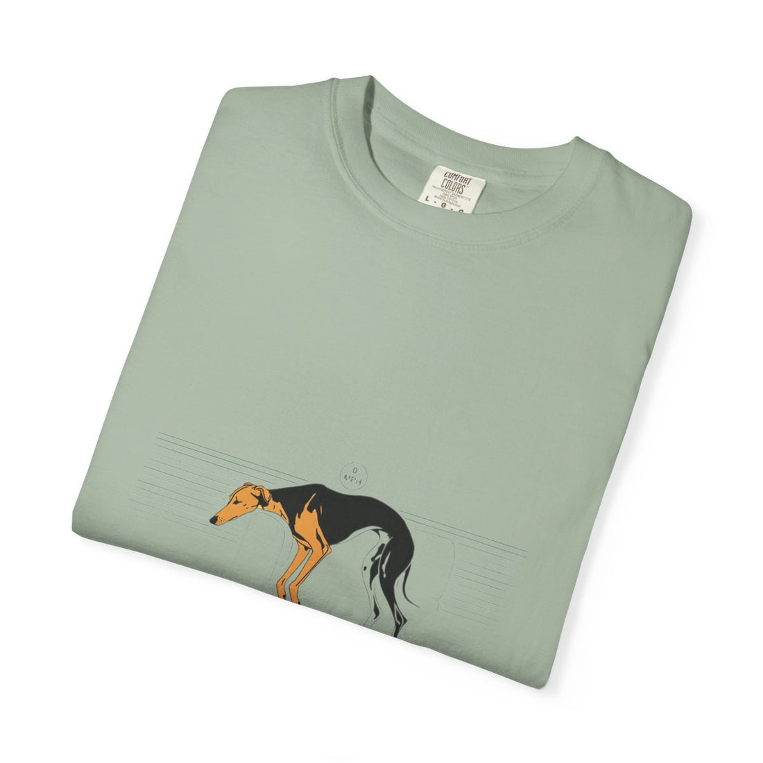 Bay — Folded | Greyhound '45mph Couch Potato' Garment-Dyed Tee