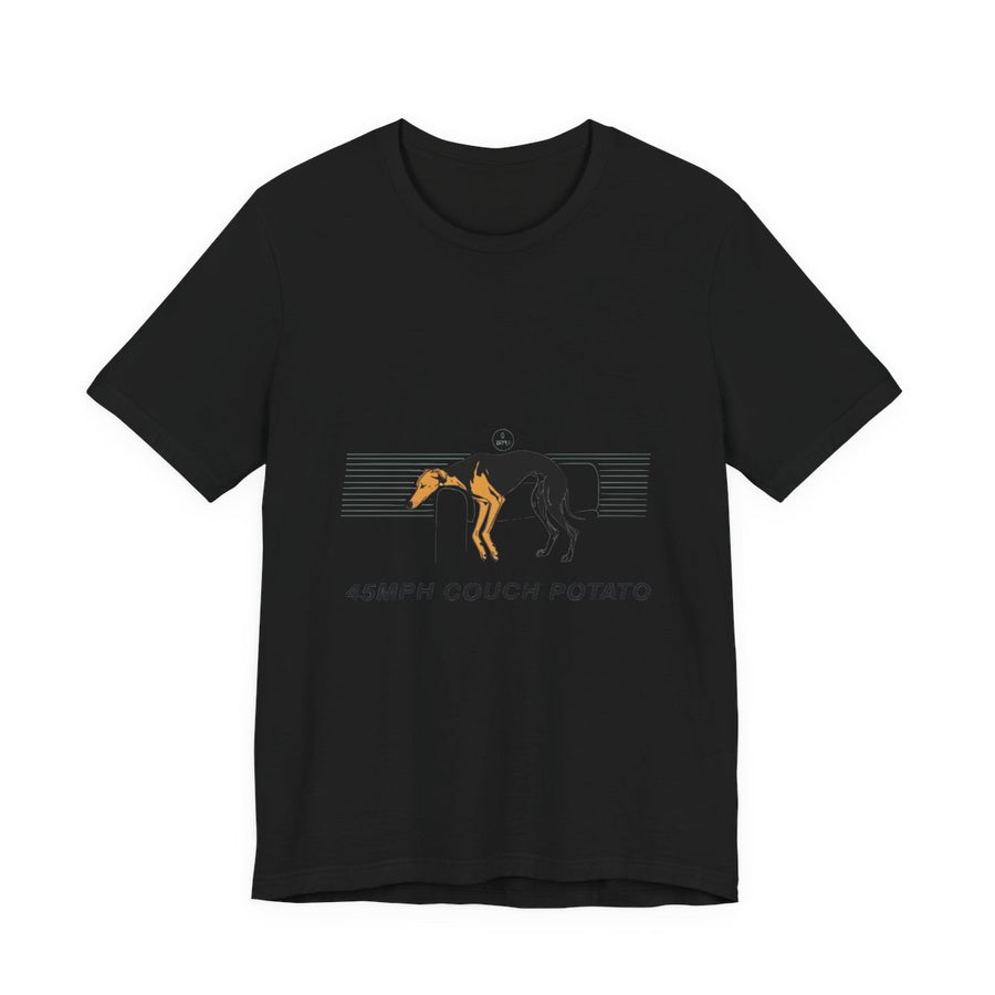 Greyhound '45mph Couch Potato' Tee