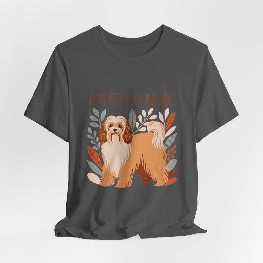 Asphalt — Hanging | Havanese 'Certified Velcro Dog' Tee