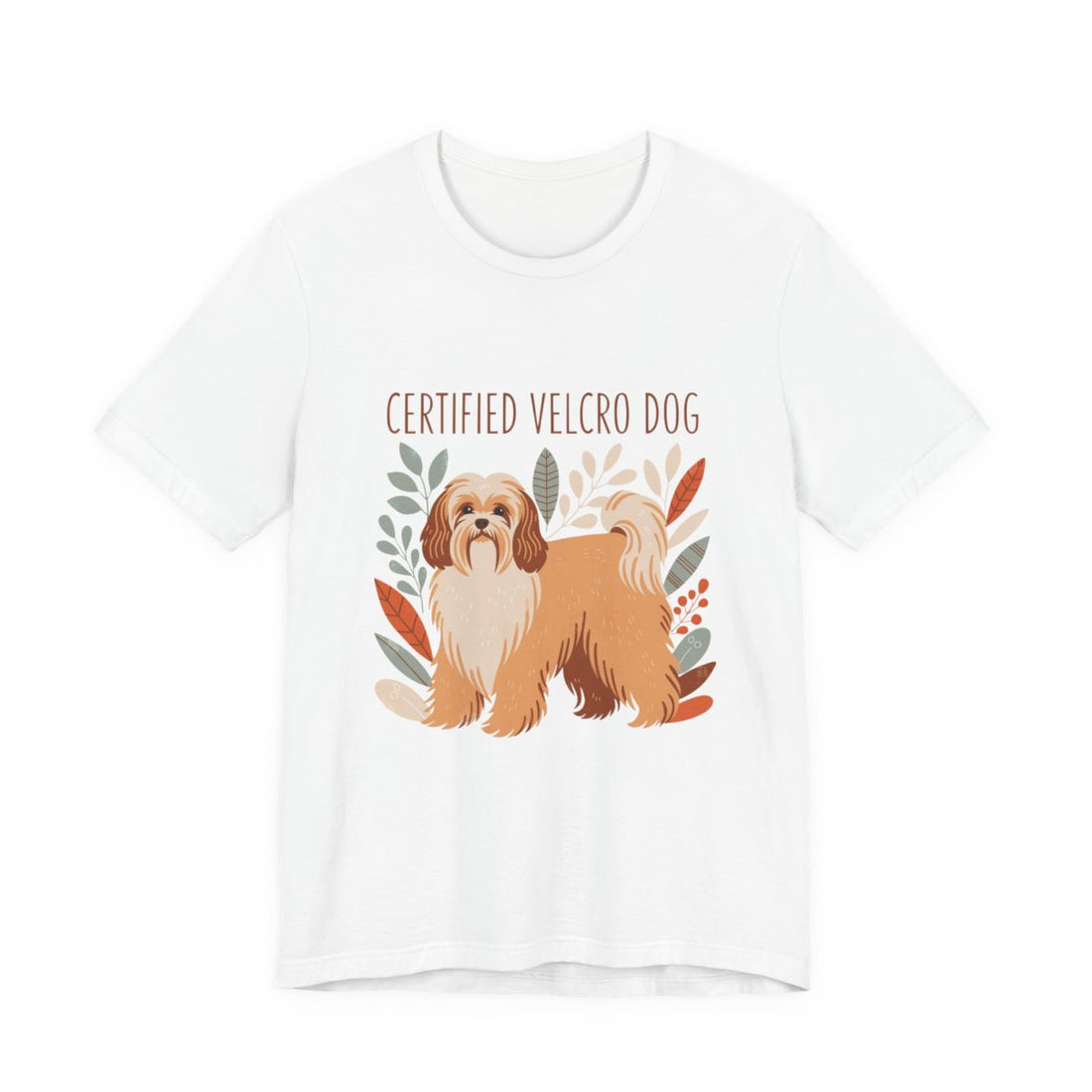 White — Front | Havanese 'Certified Velcro Dog' Tee