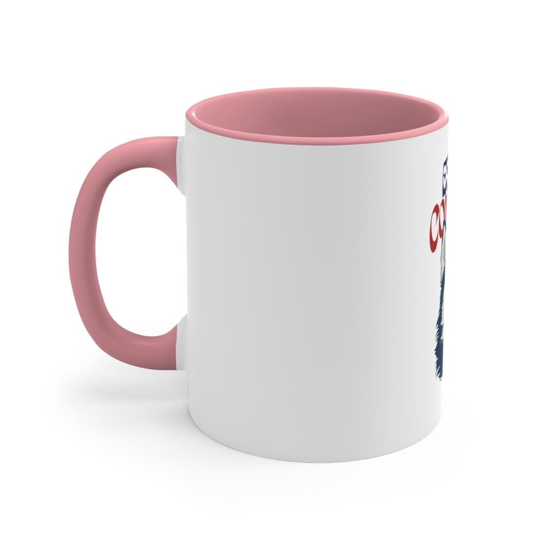 Pink — Left side | Husky Escape Committee Accent Mug