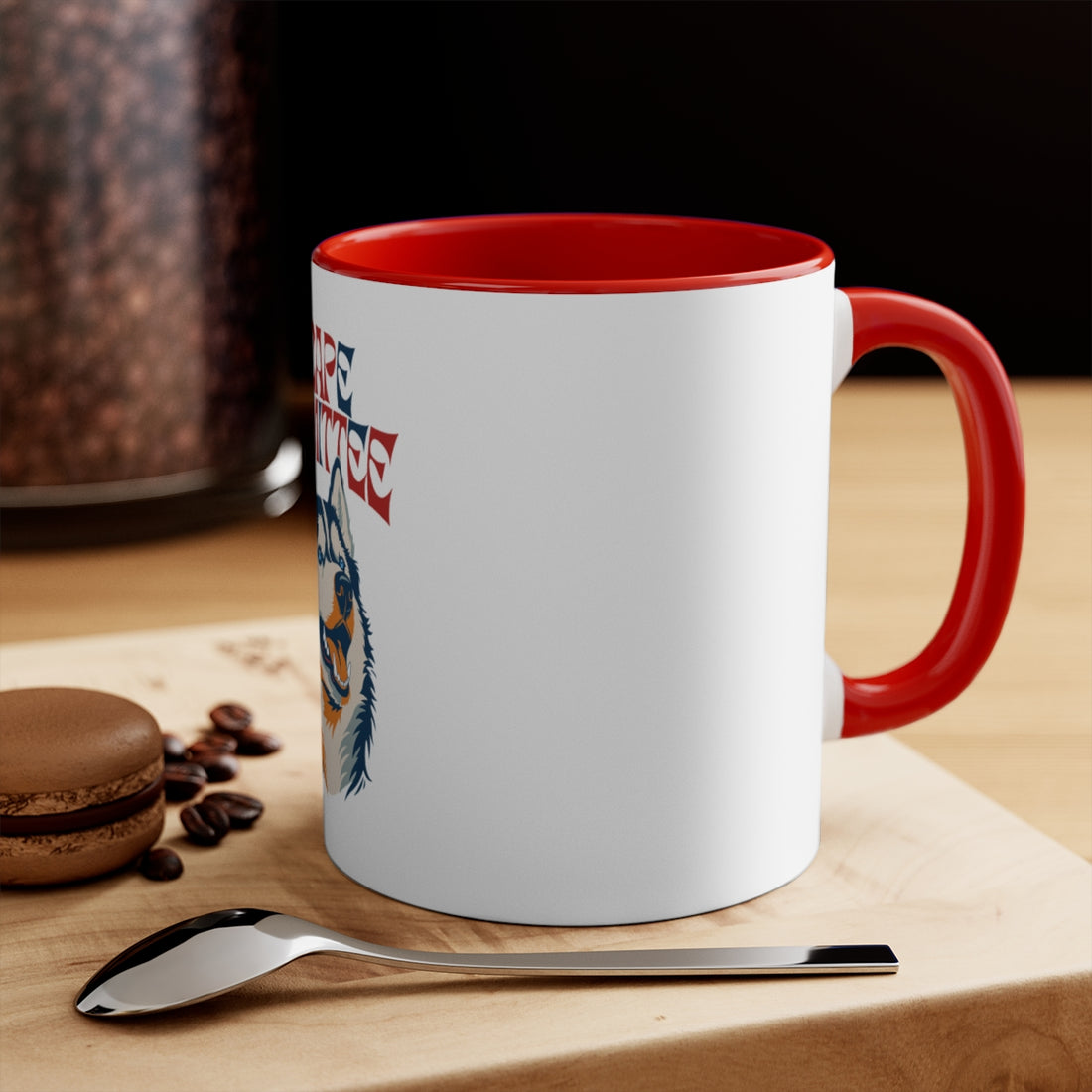 Red — Lifestyle | Husky Escape Committee Accent Mug