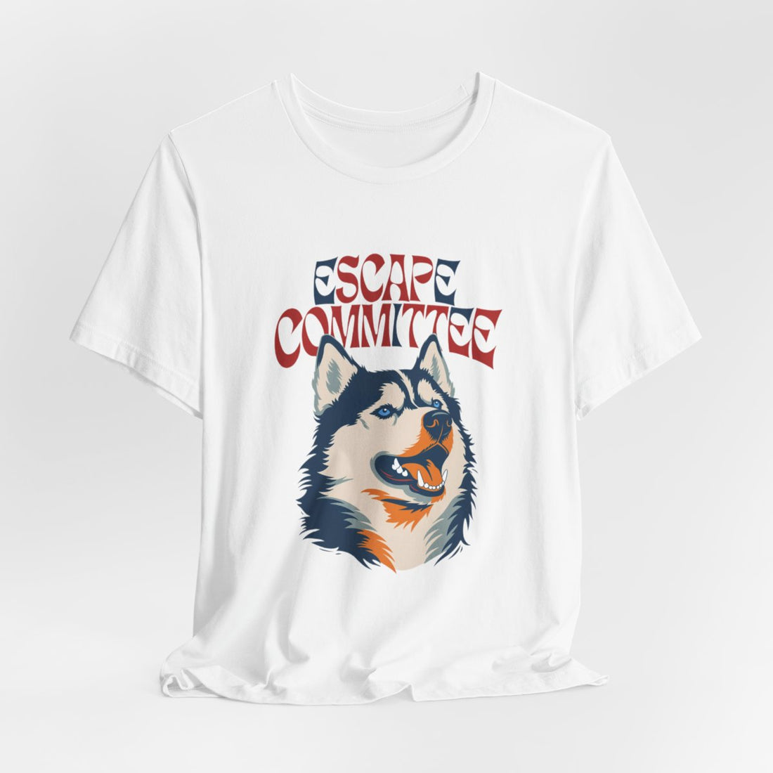 White — Hanging | Husky Escape Committee Men's Tee