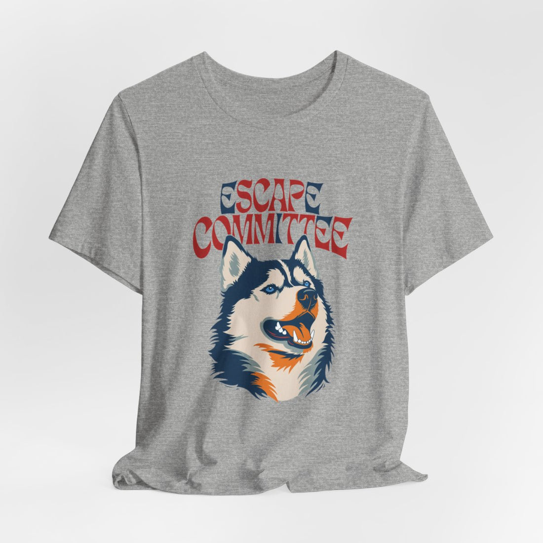 Athletic Heather — Hanging | Husky Escape Committee Men's Tee