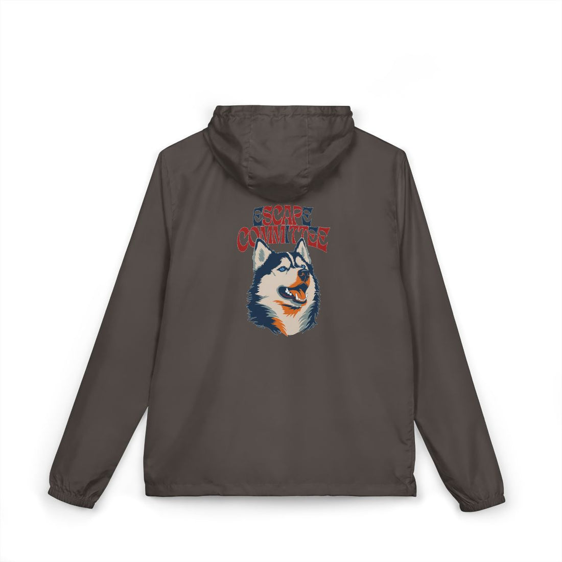 Graphite — Back | Husky Escape Committee Windbreaker