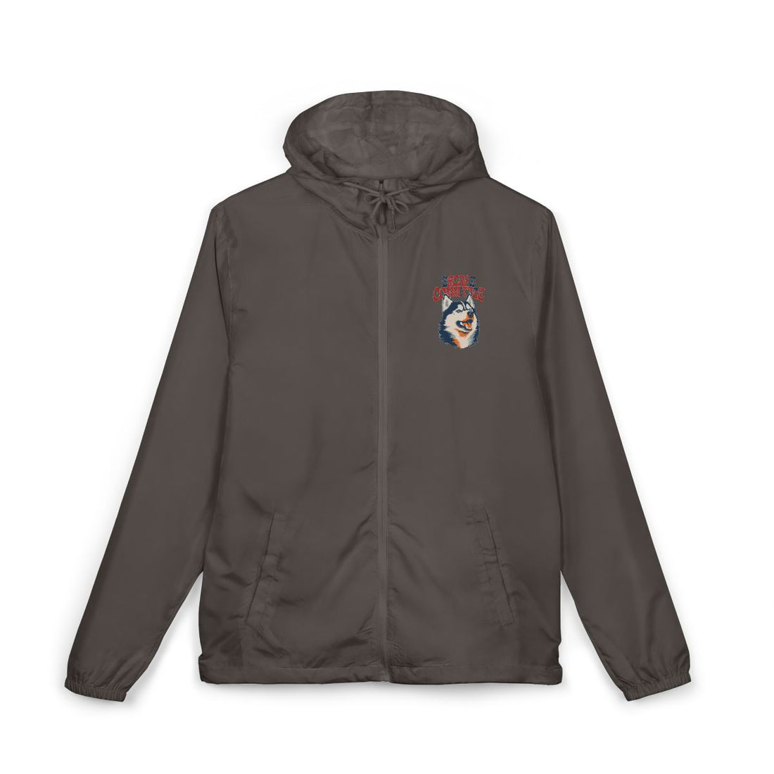 Graphite — Front | Husky Escape Committee Windbreaker