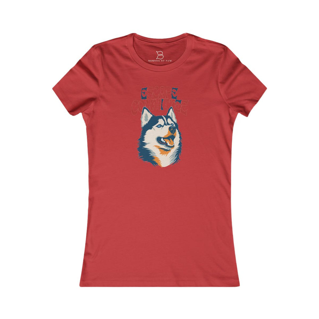 Red — Front | Husky Escape Committee Women's Tee