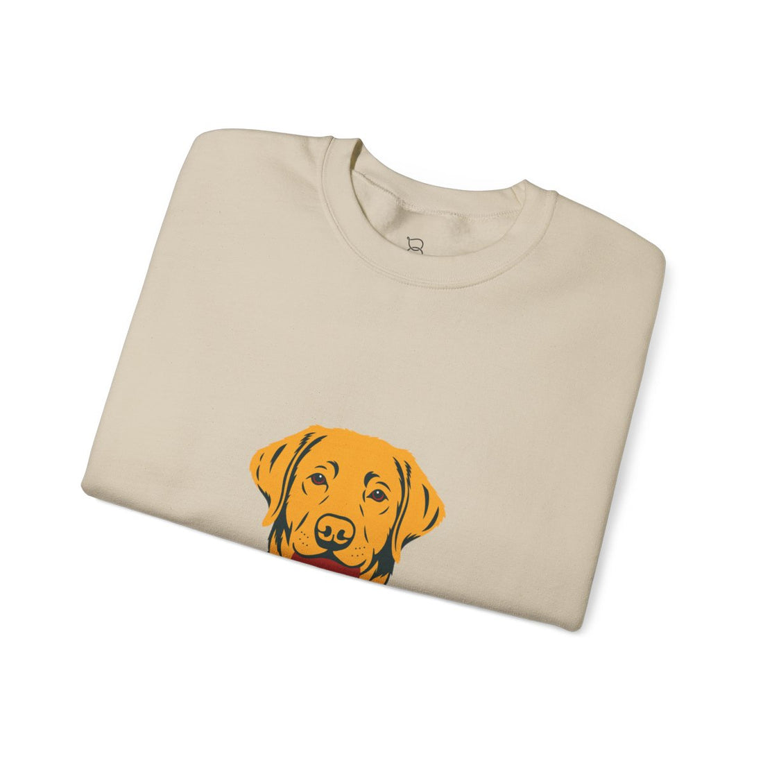 Sand — Folded | Labrador Retriever Crewneck — Field Guide