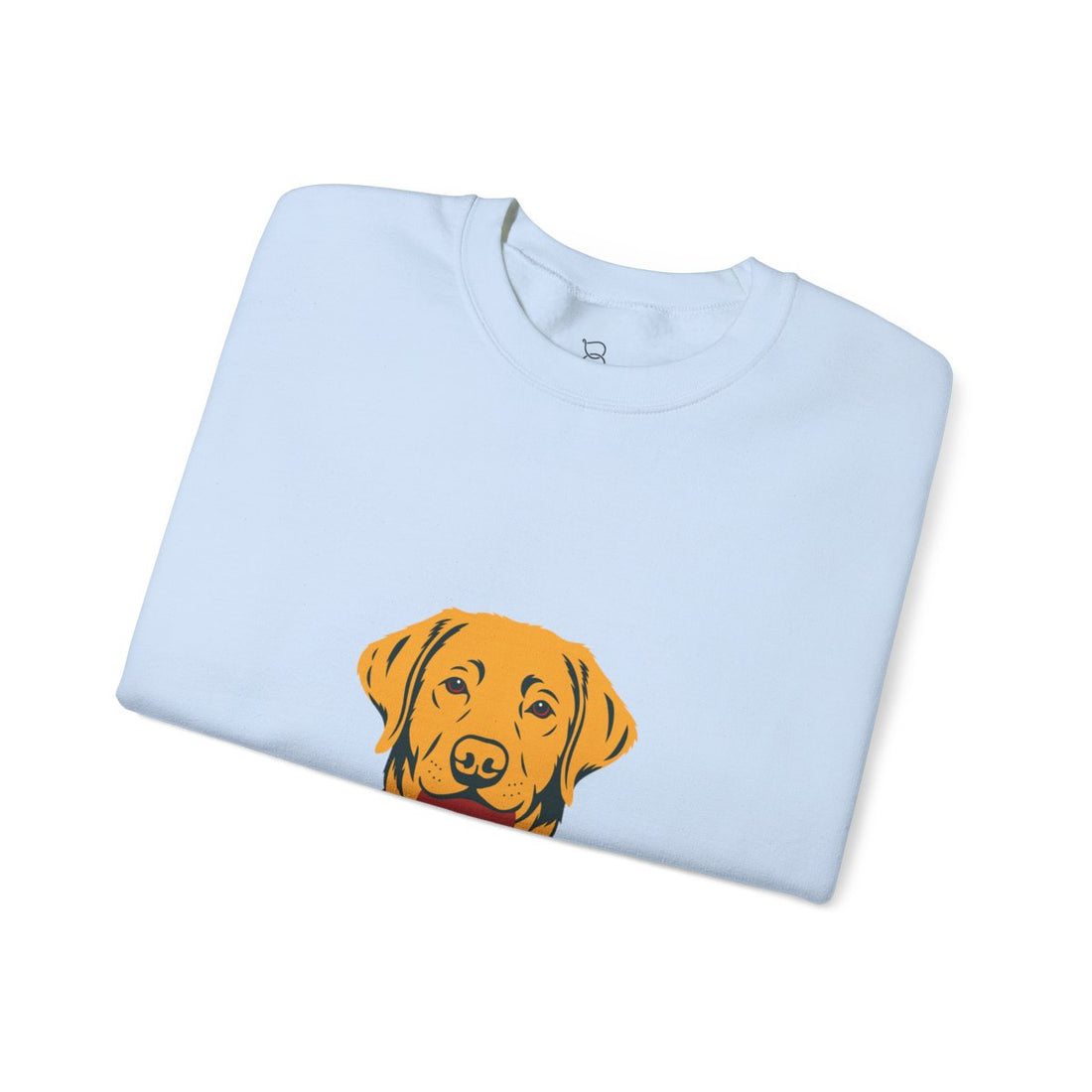 Light Blue — Folded | Labrador Retriever Crewneck — Field Guide