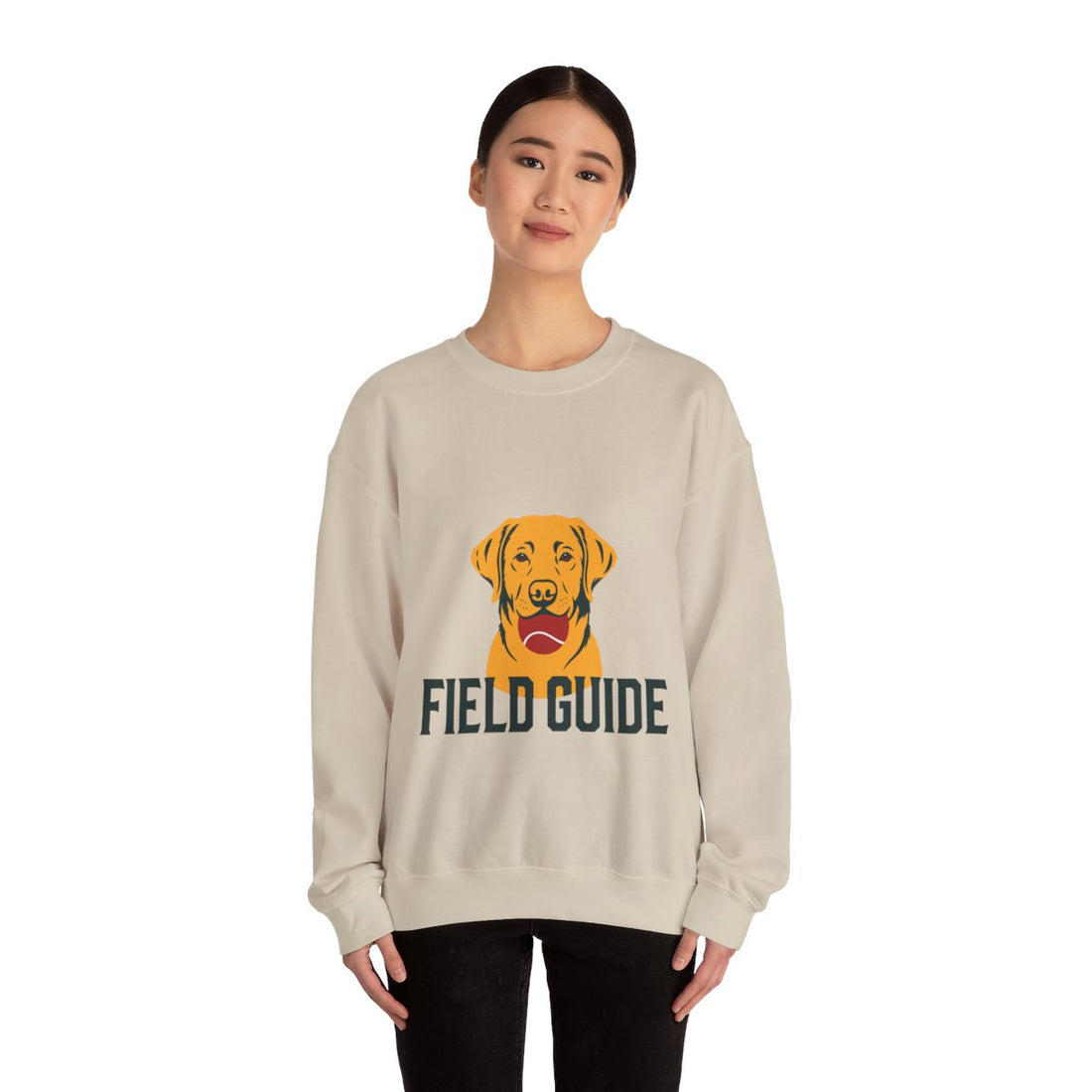 Sand — Lifestyle | Labrador Retriever Crewneck — Field Guide