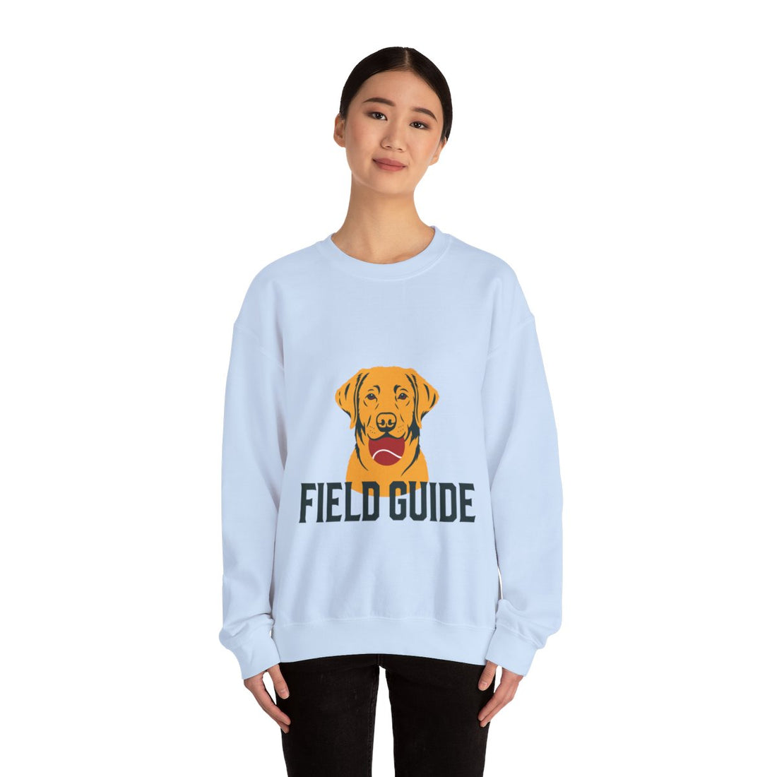 Light Blue — Lifestyle | Labrador Retriever Crewneck — Field Guide