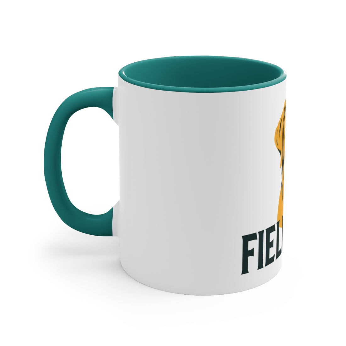Green — Left side | Labrador Retriever Field Guide Accent Mug