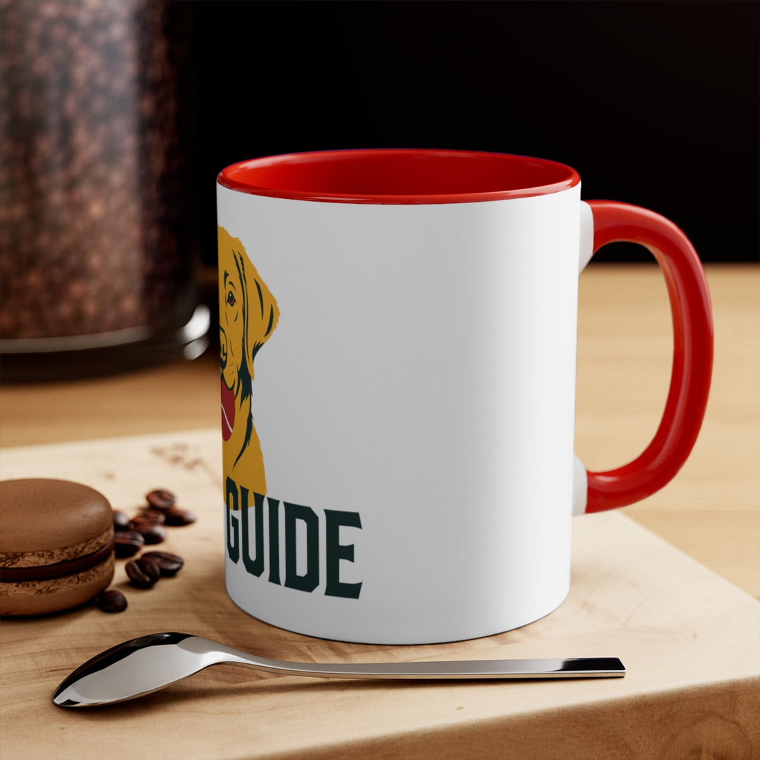 Red — Lifestyle | Labrador Retriever Field Guide Accent Mug