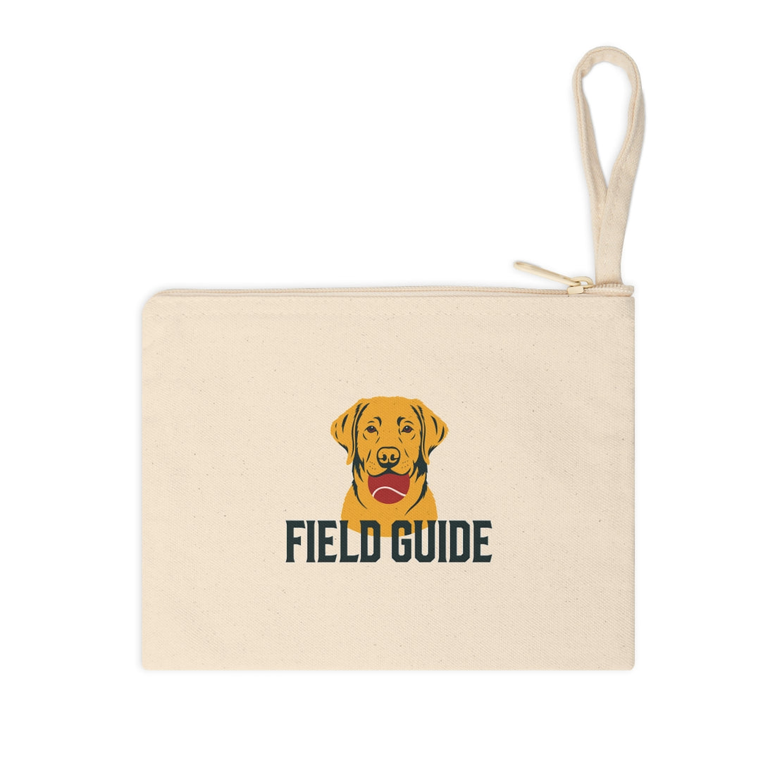 Front | Labrador Retriever Field Guide Accessory Pouch
