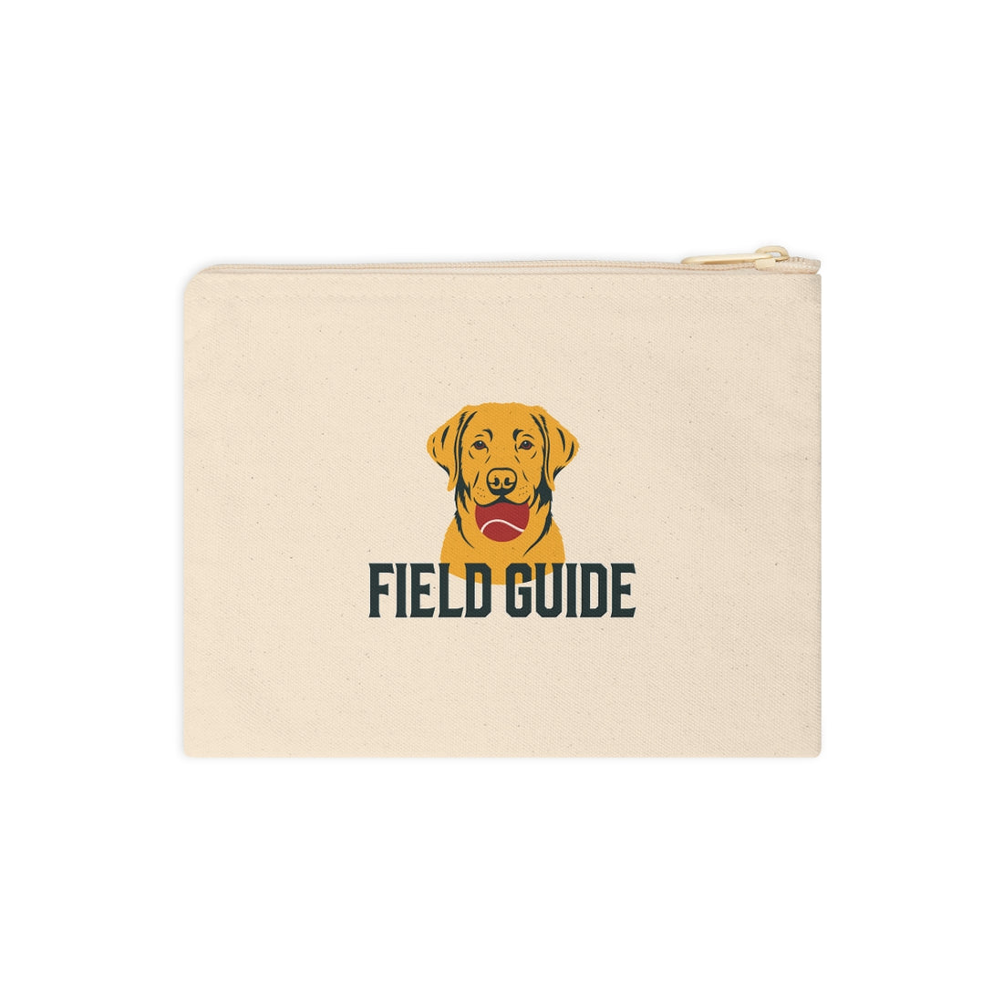 Front | Labrador Retriever Field Guide Accessory Pouch