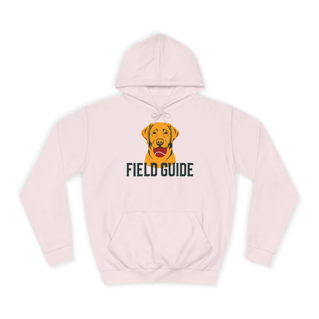 Baby Pink — Front | Labrador Retriever Field Guide Hoodie