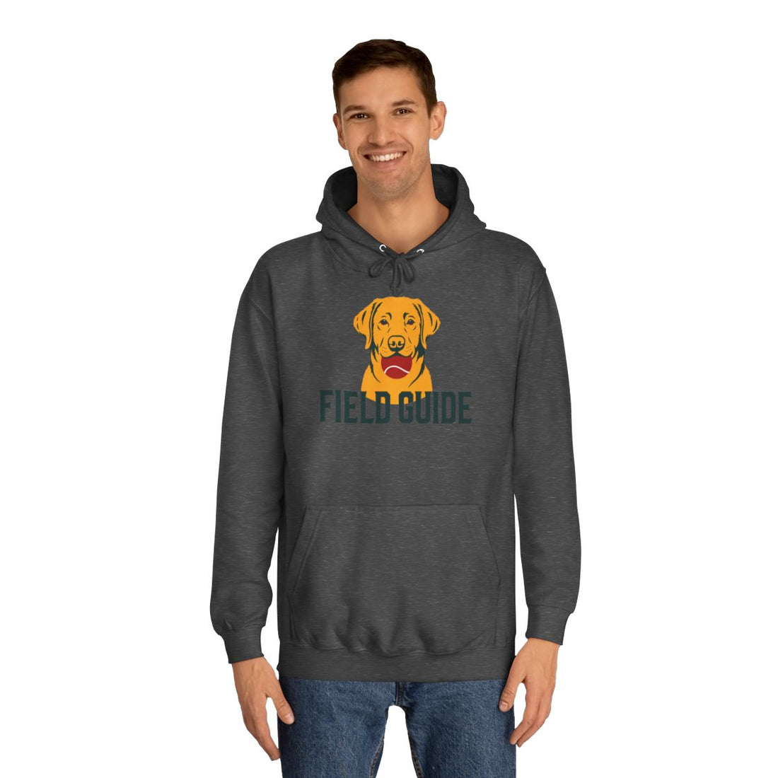 Charcoal — Lifestyle | Labrador Retriever Field Guide Hoodie