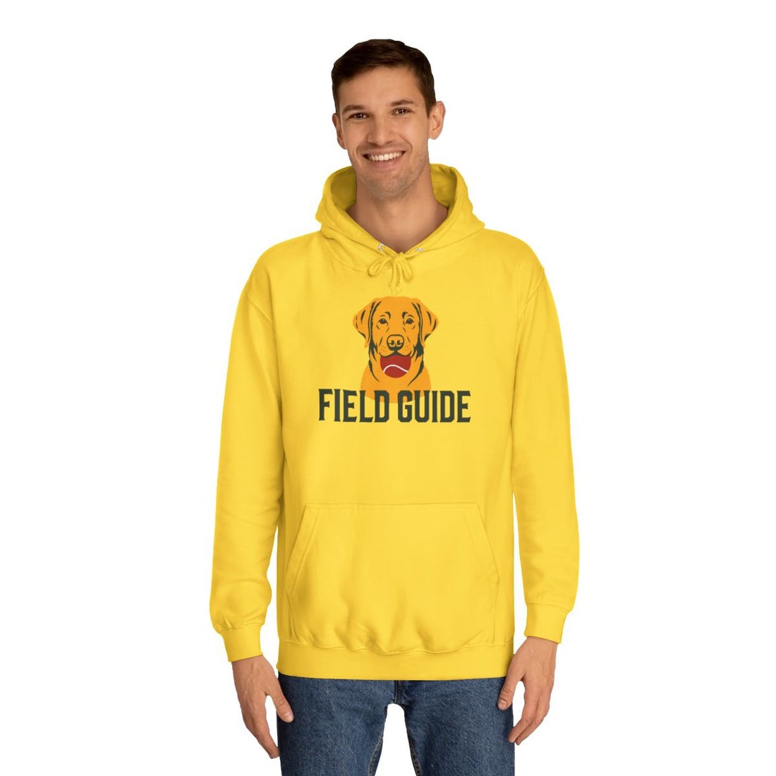 Sun Yellow — Lifestyle | Labrador Retriever Field Guide Hoodie