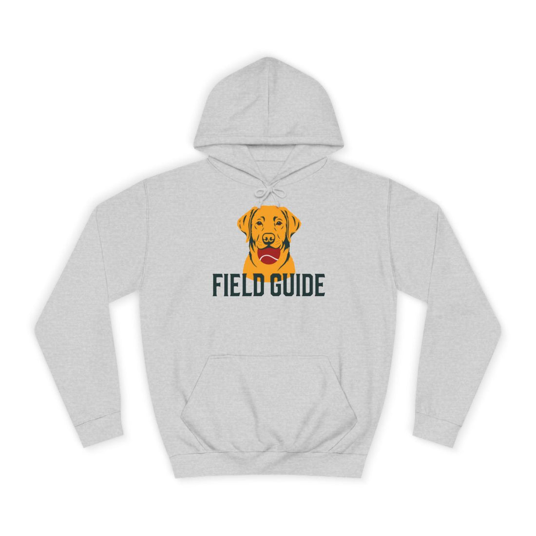 Heather Grey — Front | Labrador Retriever Field Guide Hoodie