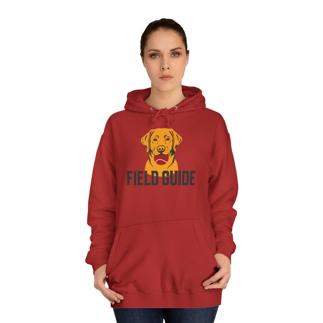 Fire Red — Lifestyle | Labrador Retriever Field Guide Hoodie