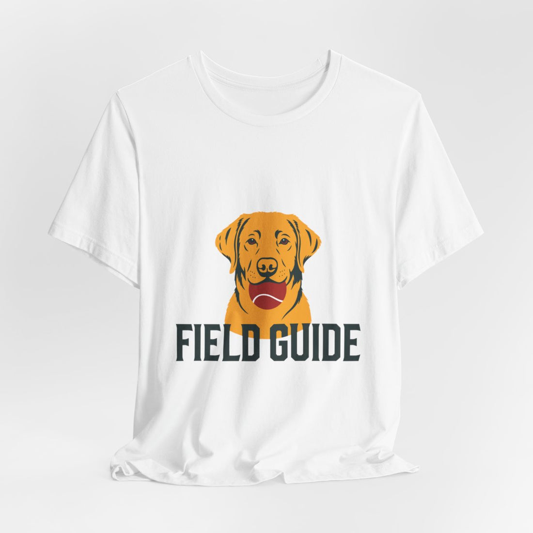White — Hanging | Labrador Retriever "Field Guide" Men's Tee