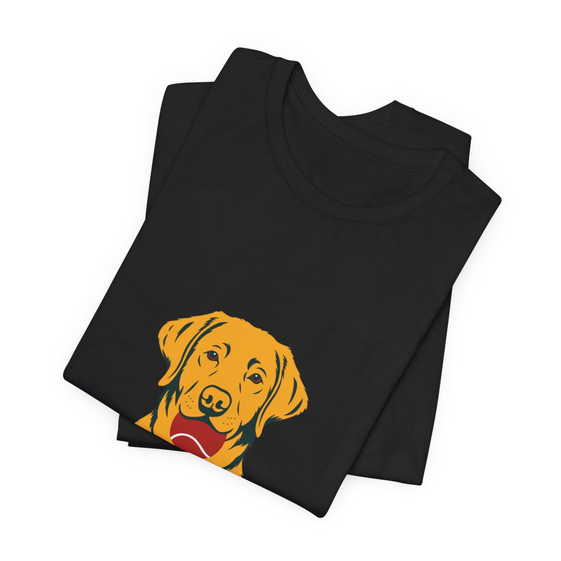 Black — Folded | Labrador Retriever "Field Guide" Men's Tee